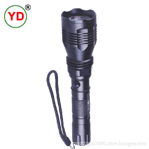 Aluminum LED Flashlight Torch with Rechargeable Battery